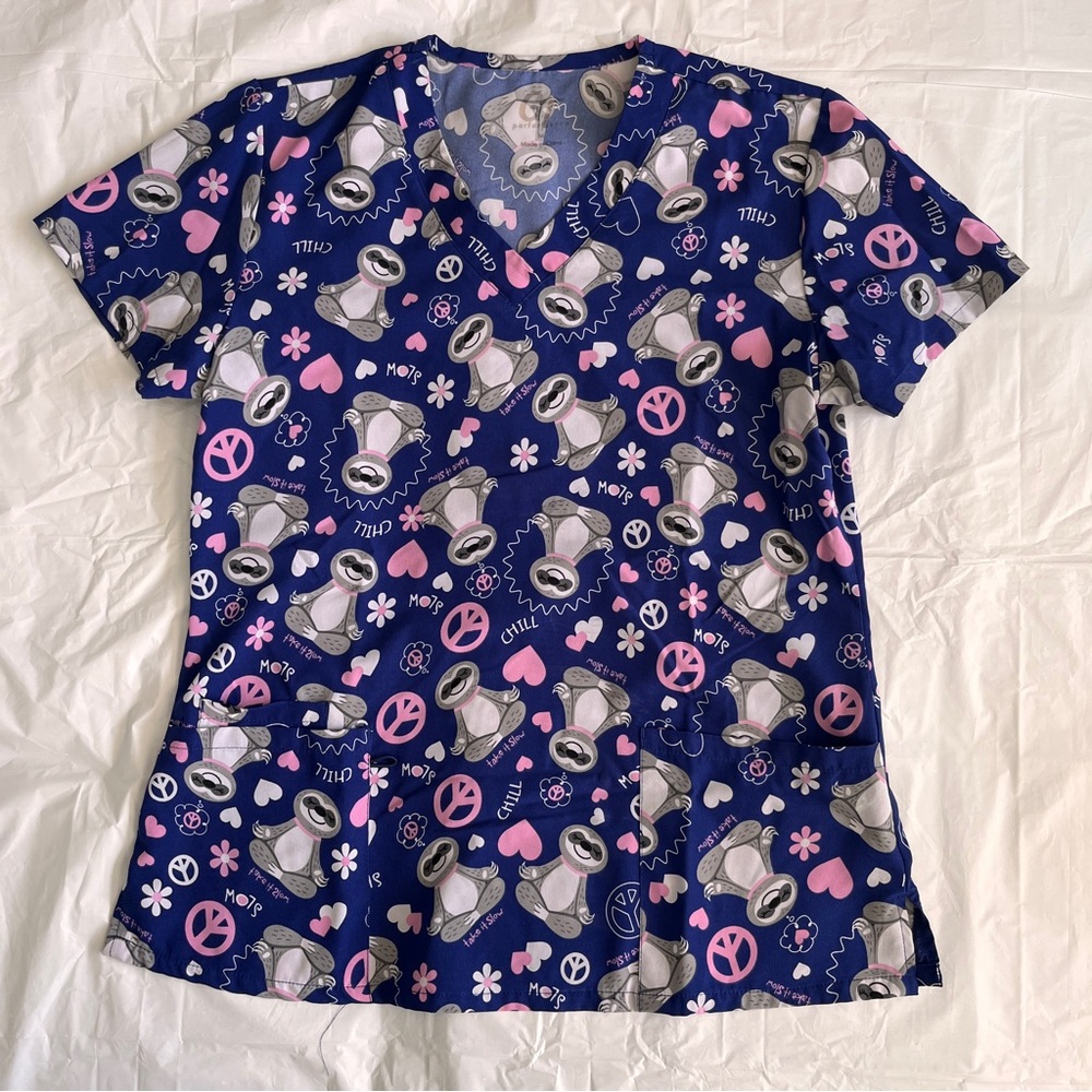 GT PERFORMANCE Nursing Nurse’s Uniform Scrubs Scrub Top M